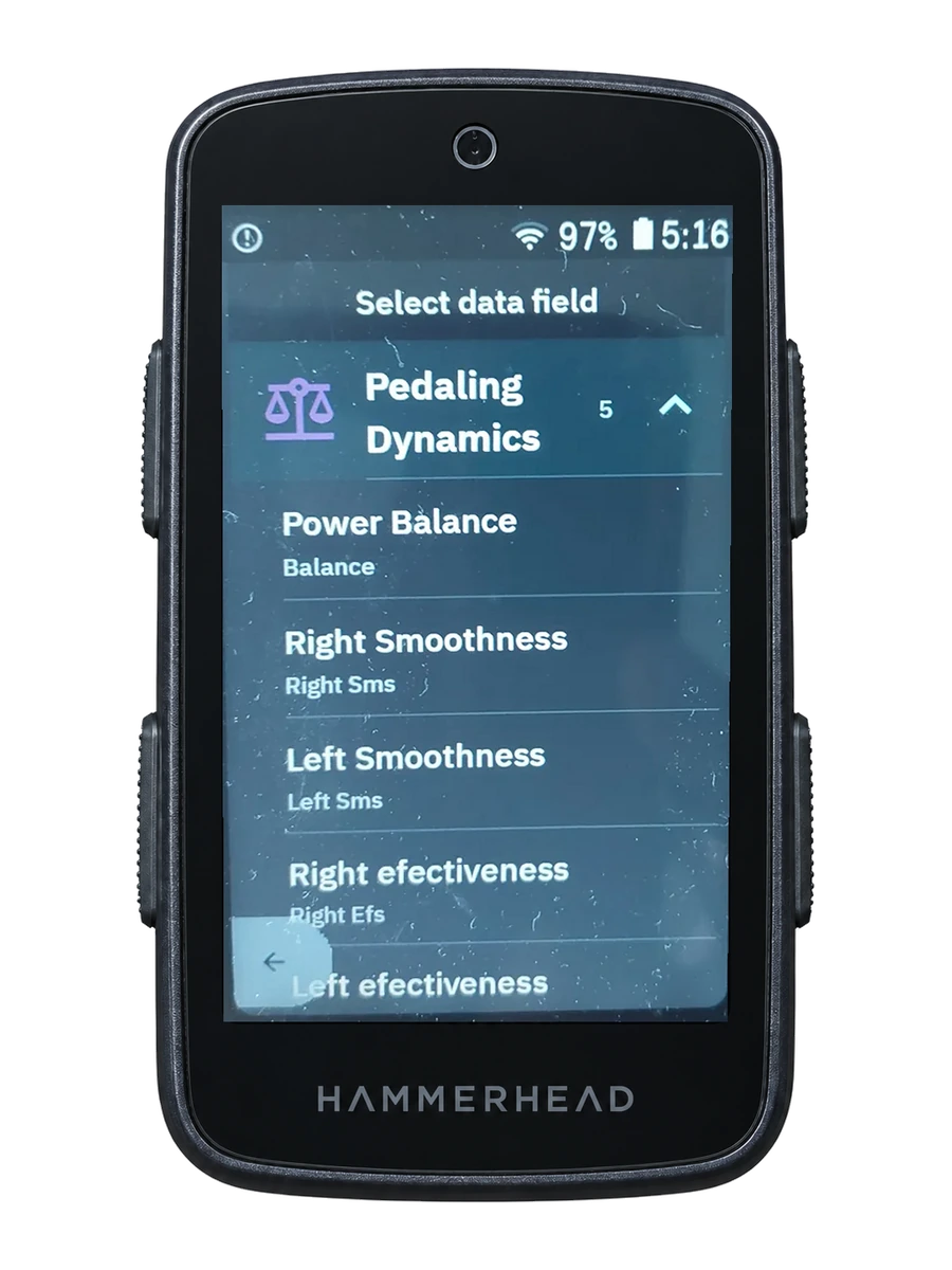Pedaling Dynamics category in VinHkE settings